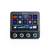Clavier macro LCD MiraBox N4Pro avec écrans dynamiques, boutons encodeurs premium et commandes personnalisées
