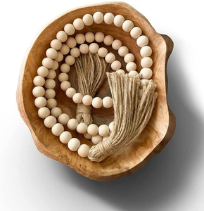 Bol à pâte en bois nouveauté bois Mini plante bols décoratifs bol à pâte en bois d'acacia naturel - Product Image 3