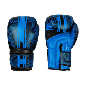 Gants de boxe de haute qualité hommes en cuir de vachette véritable gants de boxe d'entraînement Kick gants de boxe - Product Image 2