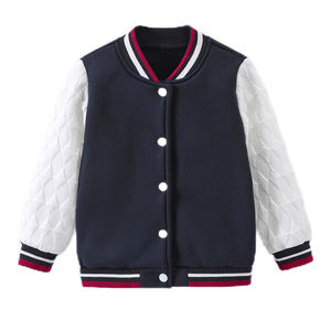 Wholesale Top Selling Kid Varsity <b>Jackets</b> with <b>Long</b> Sleeves Best Quality Professional Blank Kids Varsity <b>Jacket</b> - Product Image 1