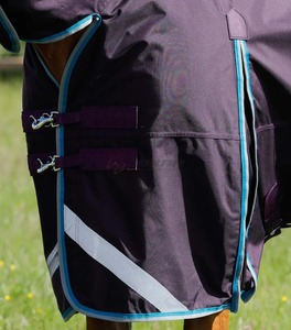 Couverture de cheval de qualité supérieure, imperméable et respirante, fournisseur équestre, couvertures de cheval personnalisées, couverture d'extérieur pour l'équitation et les écuries - Product Image 2