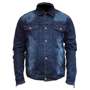 Vestes en jean vintage délavées à l'acide pour hommes, style streetwear patchwork, effet délavé au soleil, respirantes, séchage rapide, mode d'hiver - Product Image 4