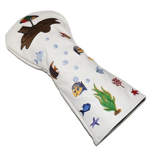 Couvre-chef de golf en cuir synthétique de qualité supérieure Couvre-chefs de club en bois de fairway avec logo brodé Produit de haute qualité - Product Image 4