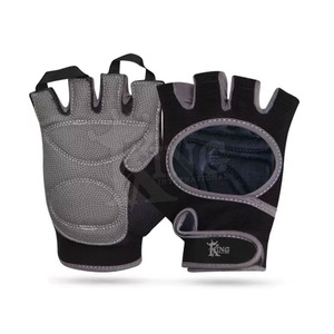 Fingerless Weight Lifting Gloves Fitness Training Gloves Weighted Workout Sport Men Gym Gloves - Product Image 1