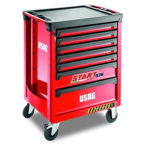 Usag Start <b>Trolley</b> with Anti-Tipping System 7 Drawers (Empty) <b>Tool</b> Cabinets - Product Image 1