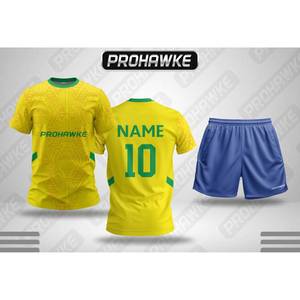 Uniforme de football Style Prohawke Maillot de football Norvège Vêtement de sport à séchage rapide uniforme de football - Product Image 4