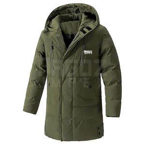 Made In Pakistan <b>Men</b> Puffer <b>Long</b> Winter <b>Jacket</b> Casual Wear Breathable Lightweight <b>Men</b> Puffer <b>Long</b> <b>Jackets</b> - Product Image 1