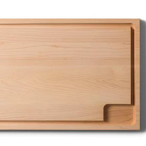 Meilleure planche à découper rectangulaire en bois avec poignée de 12mm d'épaisseur, durable et lavable au lave-vaisselle - Product Image 4