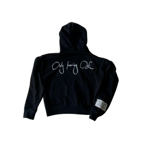 Sudadera con capucha bordada desgastada de mezclilla de lana de algodón 100% con logotipo personalizado hecho en fábrica, ropa de calle de invierno, Sudadera con capucha para Unisex - Product Image 2