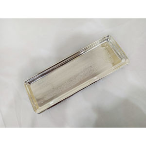 Plateau de service alimentaire en rotin de couleur marron forme ronde de bonne qualité avec poignée plateau de service de Dessert alimentaire pour les exportations de l'Inde - Product Image 4