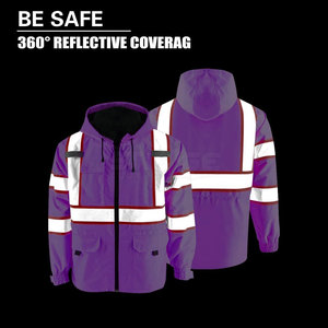 Vestes de travail en polyester réfléchissant respirant à haute visibilité, vente en gros, fabrication en usine, qualité supérieure, certifiées CE, tendance 2026 - Product Image 5