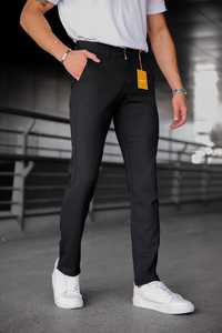 Men's Regular Fit Brown Straight Waist <b>Dress</b> Pants Comfortable Midweight Cotton Waterproof Breathable Business Daily <b>Plus</b> <b>Size</b> - Product Image 4