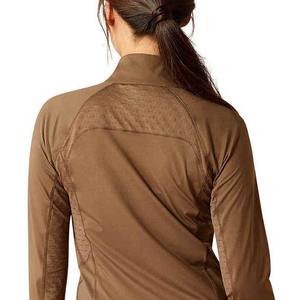 Chemises d'équitation professionnelles pour femmes, sous-vêtements respirants extensibles dans les quatre sens en Spandex/Polyester, hauts d'équitation Jodhpur - Product Image 4