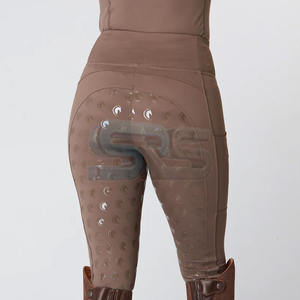 Pantalon équestre pour femmes Jodhpur & Breeches Leggings d'équitation avec logo Meilleure qualité Culotte d'équitation OEM personnalisée - Product Image 2