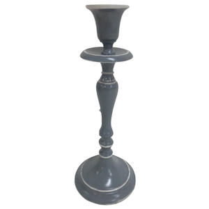 Bougeoir en métal pour la décoration de la maison Bougeoir en pierre grise pour la décoration de salon et de mariage en vrac - Product Image 2