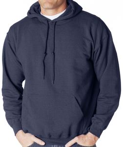 Logo personnalisé de haute qualité sans ficelle pull poids lourd coton en vrac lourd vierge hommes sweats à capuche surdimensionnés - Product Image 6