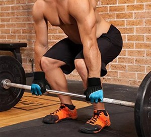 ถุงมือออกกำลังกายแฟชั่นใหม่สำหรับทุกเพศถุงมือยกน้ำหนักปรับแต่งได้ - Product Image 3