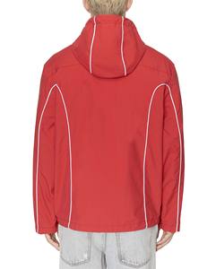 Vente en gros Coupe-vent zippé en polyester Coupe-vent d'été en nylon réfléchissant avec passepoil personnalisé - Product Image 2