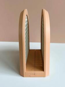 ที่ใส่ผ้าเช็ดปากหวายไม้โค้งแบบพรีเมี่ยมสำหรับโต๊ะรับประทานอาหารแบบทันสมัยการตกแต่งห้องครัวและใช้ในบ้านทุกวันจากอินเดีย - Product Image 3