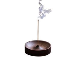 <b>Incense</b> <b>Holder</b> With Ash Catcher for Home Temple Ceremony New Design Solid Wood Natural <b>Incense</b> <b>Burner</b> <b>Holder</b> - Product Image 3