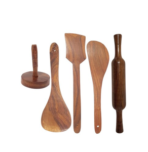 Espátulas de madera tavetha hechas a mano de la mejor calidad, cuchara tavetha de madera maciza personalizada para restaurantes más vendidos - Product Image 6