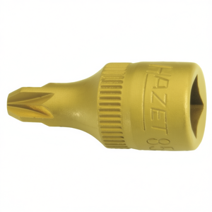 Llave de vaso para destornillador Hazet de 1/4'' con perfil Pozidriv PZ cuadrado, producto duradero - Product Image 2