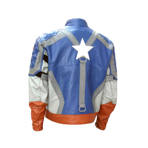 Nouveau 2023 veste en cuir véritable de style moto personnalisée pour hommes veste de moto Design personnalisé avec poches latérales à glissière avant - Product Image 2