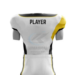 Uniforme de Fútbol Americano Profesional de Poliéster Transpirable de Alta Calidad, Servicio OEM, Diseño Personalizado - Product Image 5
