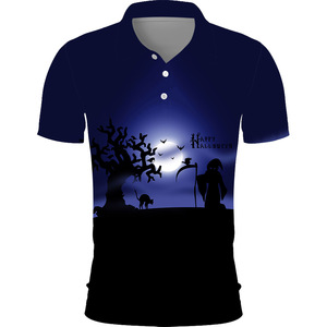 Camisetas de polo para hombre, camisetas de poliéster de golf de alta calidad de manga corta de algodón 100%, Camiseta de gran tamaño de punto para hombre - Product Image 6
