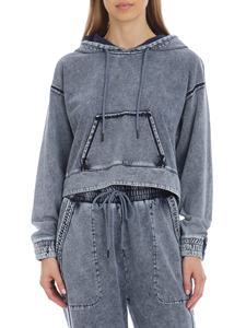 Custom Logo Printed <b>Winter</b> Casual Super Soft Acid Wash Crop <b>Top</b> Hoodie Women's 100% Cotton Breathable Pullover Street-Wear Sale - Product Image 5