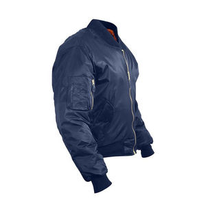 Chaqueta Bomber de Invierno para Hombre, de Alta Calidad, Impermeable, Cortavientos, Transpirable, de Poliéster, con Cierre, Talla Grande, con Logotipo Personalizado en la Parte Delantera - Product Image 2