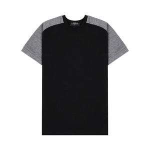 Camiseta Dragonex NH48 para Hombre, Ajustada, Estilo Urbano, con Canalé, Spandex/Algodón, Ecológica, con Contraste de Color Único, Transpirable y Antiarrugas - Product Image 3