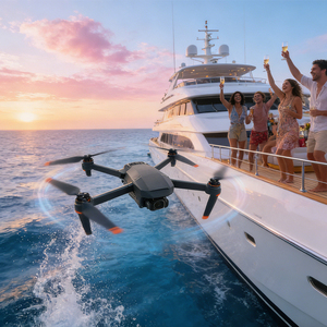 Drone de patrouille 2T avec imagerie thermique et lumière visible, 45 minutes de vol, portée de 16 km, caméra 48MP, cardan 3 axes, précision RTK - Product Image 1