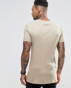 เสื้อยืดคอกว้างผู้ชาย แบรนด์ส่วนตัว 230 GSM ผ้าฝ้าย 100% ชุดกีฬา สกรีนโลโก้ตามสั่ง OEM ODM MOQ ต่ำ - Product Image 2
