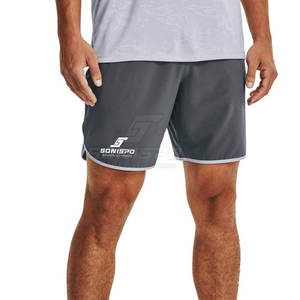 Pantalones Cortos Deportivos para Hombre, Talla Grande, Personalizados al por Mayor, Ajuste Holgado Medio, Transpirables, de Secado Rápido, Estilo Casual, Diseño Liso, Nailon/Poliéster - Product Image 2