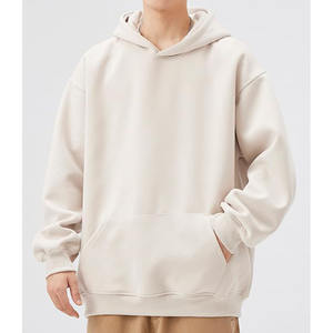 Venta al por mayor Plain Mens Streetwear Sudaderas con capucha Logotipo personalizado Peso pesado Algodón Oversized Mens Drop Should HOODIE - Product Image 5