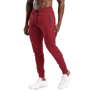 <b>Men's</b> Sweat Pants Lightweight Durable Fabric High Street Style Mid Waist Elastic Waist Relaxed Straight Leg Fleece Design 100% - Product Image 1