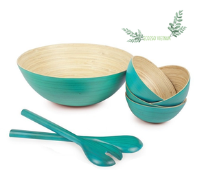 Cuenco de bambú natural 100% al por mayor | Juego de cuencos de Bambú | Frutero de bambú hilado y alta calidad de ECO2GO VIETNAM - Product Image 2