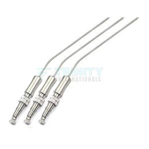 Tube d'aspiration incurvé 4 mm, réutilisable, en acier inoxydable de qualité médicale, pour vente en ligne - Product Image 3