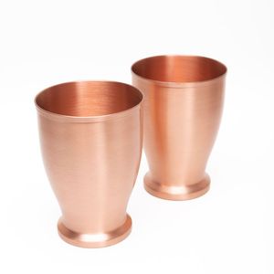 Verres à vin en cuivre au design antique à prix de gros pour paramètres de table à manger élégants verre en cuivre lot de 2 - Product Image 4
