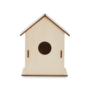 Kit de nichoir pour oiseaux PAINTHOUSE en bambou et bois personnalisé - Gadgets uniques - Product Image 4