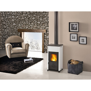 Forno a Legna La Nordica Colore Bianco Tè - Product Image 1