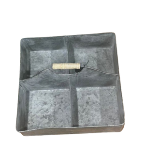 Carrito galvanizado con mango de metal de grado estándar para utensilios de cocina, artículos de servicio de metal de alta venta y almacenamiento transportados por exportadores - Product Image 6