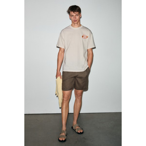 T-shirt pour homme GRIMELANGE FILIERO, 100% coton biologique, imprimé, col rond, coupe classique - Product Image 6