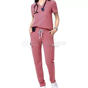 Tenues médicales d'été pour femmes 2025, uniformes d'hôpital, ensembles d'infirmières chirurgicales, vente en gros d'usine - Product Image 1