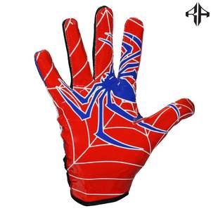 Offre Spéciale ATLANTIC Gants de football américain personnalisés Gants collants extensibles à poignée en cuir avec adhérence améliorée - Product Image 4