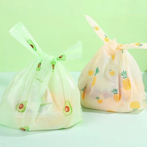 Sacs en plastique multi-usages HDPE/LDPE, sacs pour t-shirts bon marché, imprimés sur demande - Product Image 3