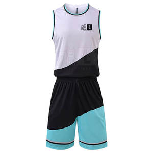 Logo personnalisé uniforme de basket-ball léger respirant uniforme de basket-ball pour la vente en ligne - Product Image 1