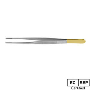 Fórceps de vendaje quirúrgico Manual de acero inoxidable japonés 410 hecho a mano profesional uso hospitalario certificado CE de alta calidad - Product Image 4