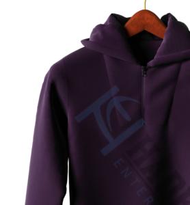 Sweat-shirt chaud à manches longues pour homme, matière solide - Product Image 3